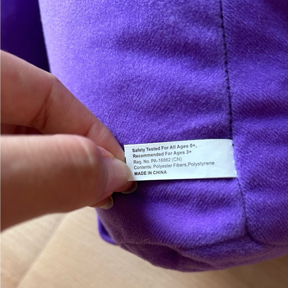 Pokemon Gengar 20” Purple Plush EUC Pokemon Licensed Tag 2022 Team Rocket Anime - Picture 11 of 11